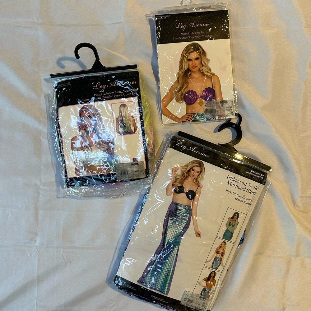 Leg Avenue Iridescent Mermaid Costume Set